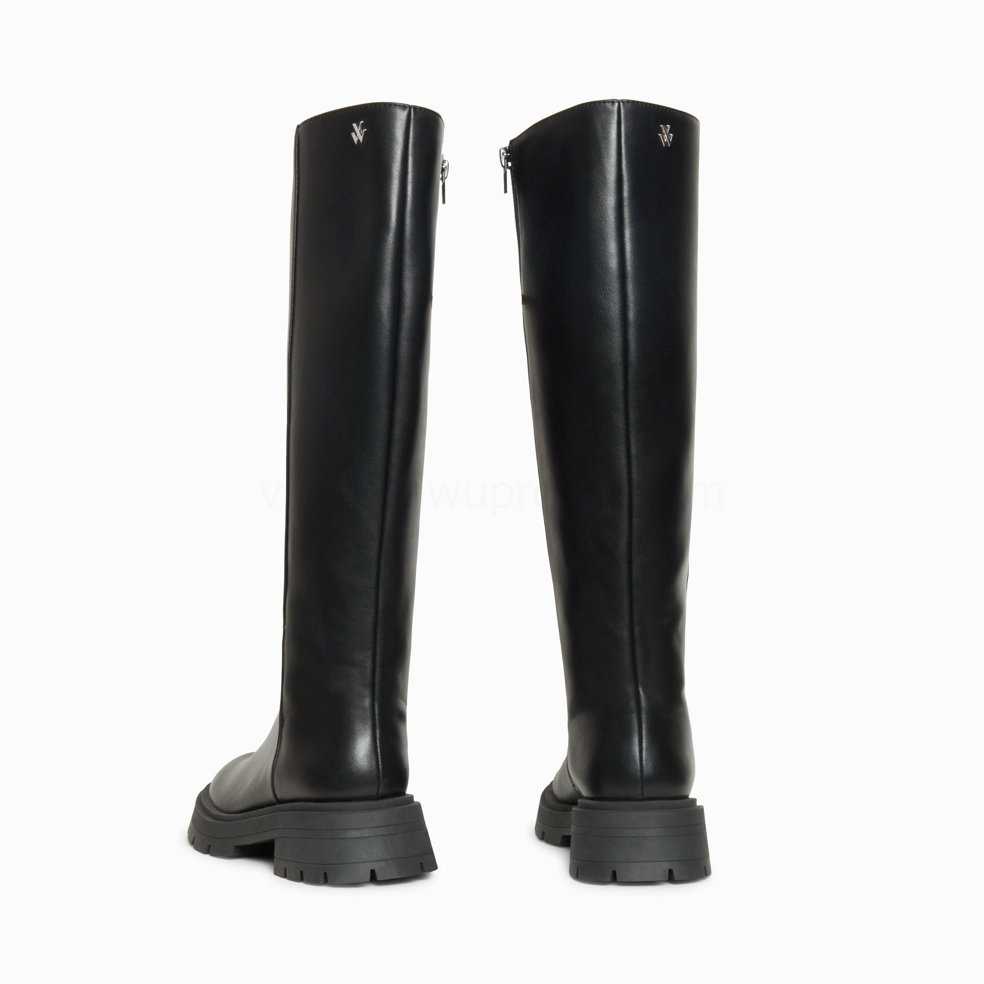 (image for) Bottes Sofia Noires à Semelle CrantéE | Vanessawupromo.Com 605