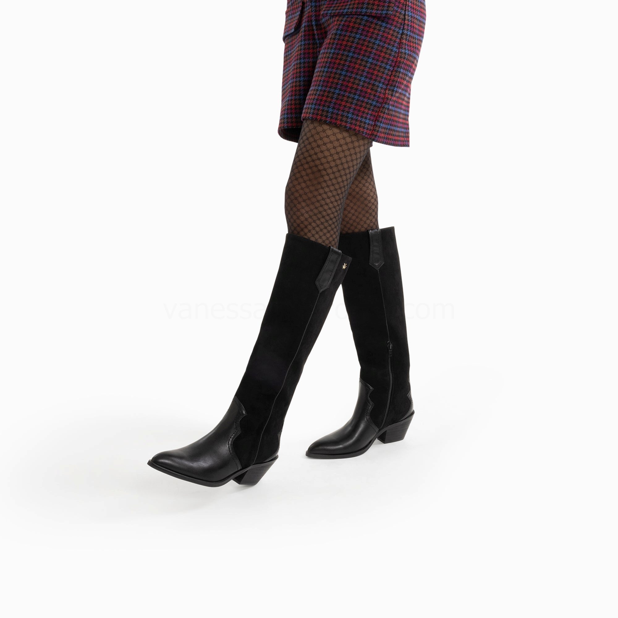 (image for) Bottes Santiags Joe Bi-MatièRe Noires | Vanessawupromo.Com 477