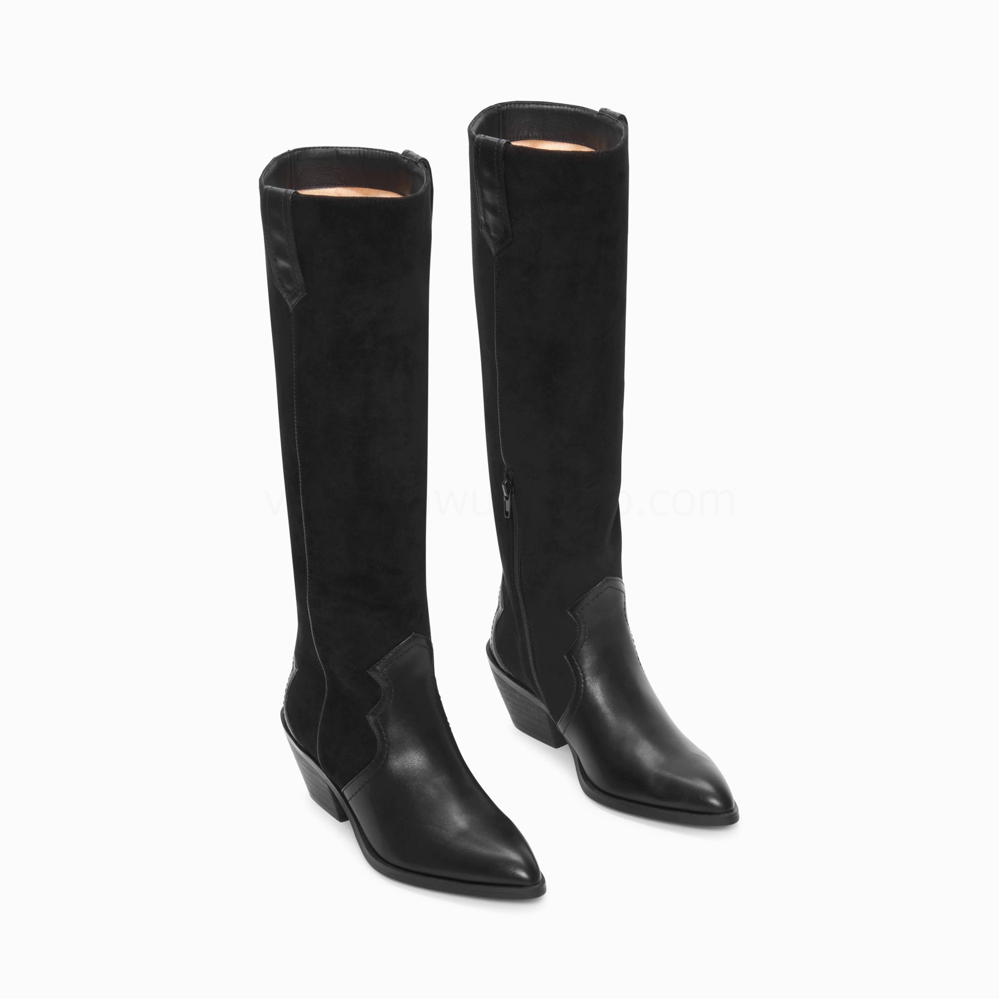 (image for) Bottes Santiags Joe Bi-MatièRe Noires | Vanessawupromo.Com 477