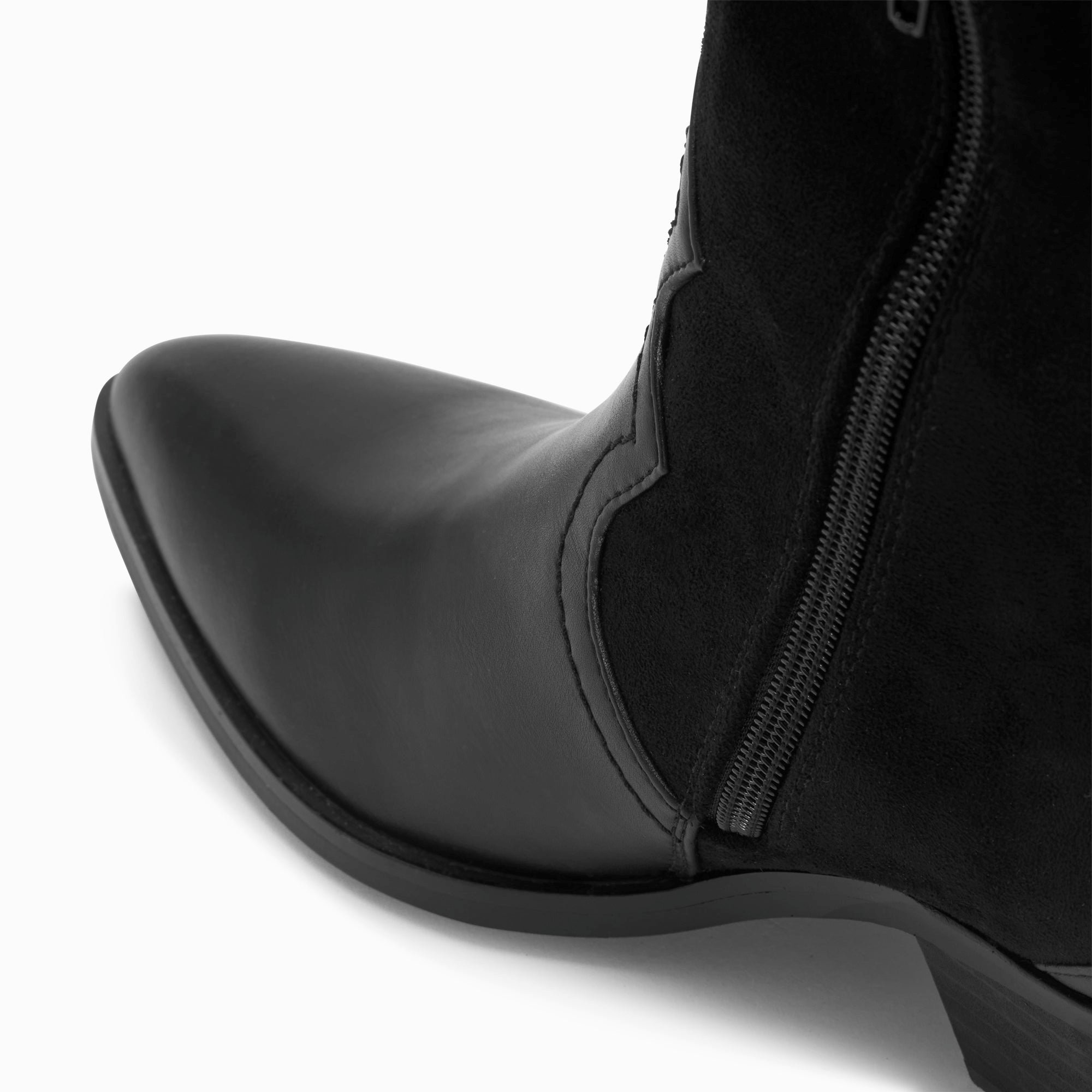 (image for) Bottes Santiags Joe Bi-MatièRe Noires | Vanessawupromo.Com 477