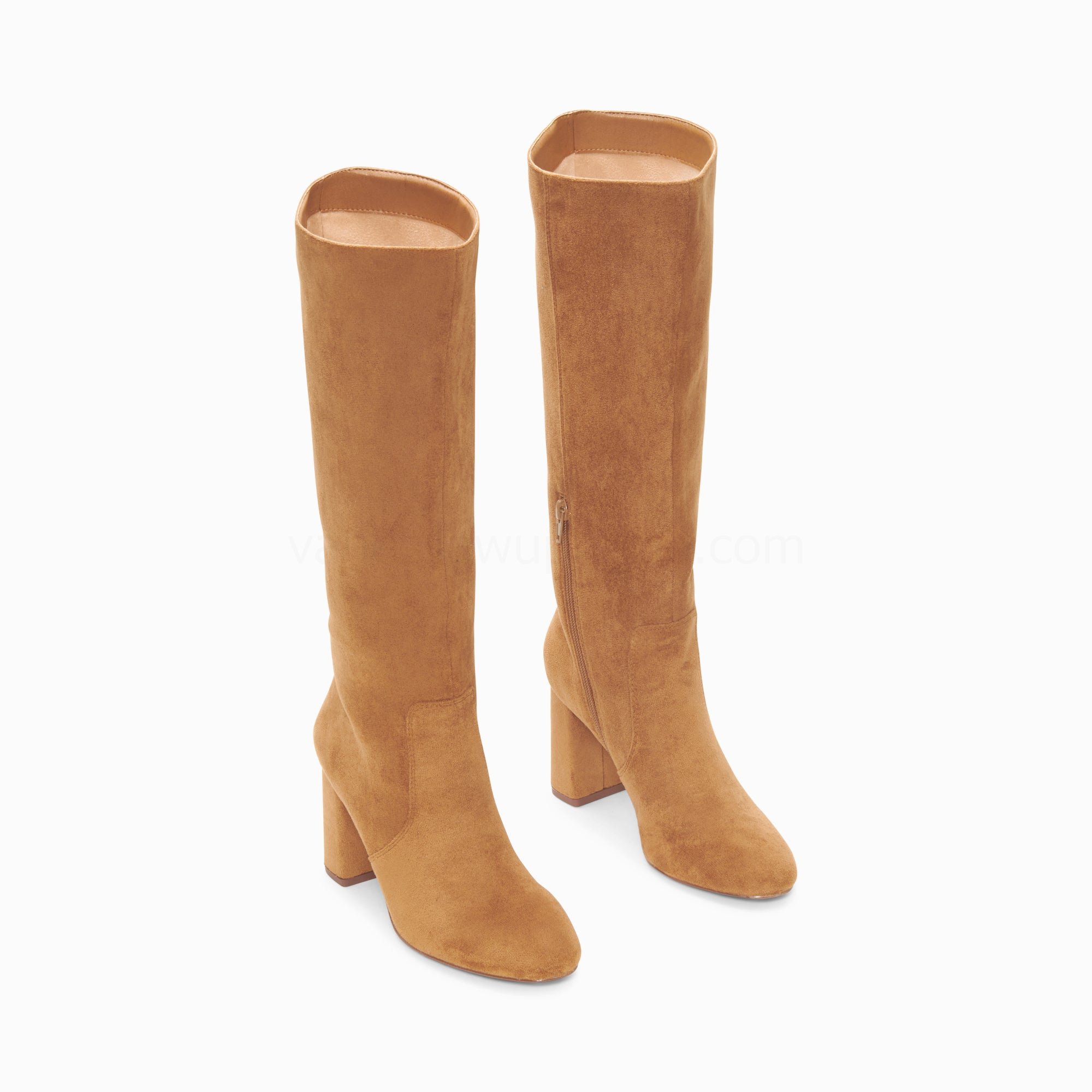 (image for) Bottes Olivia Camel à Talon | Vanessawupromo.Com 608