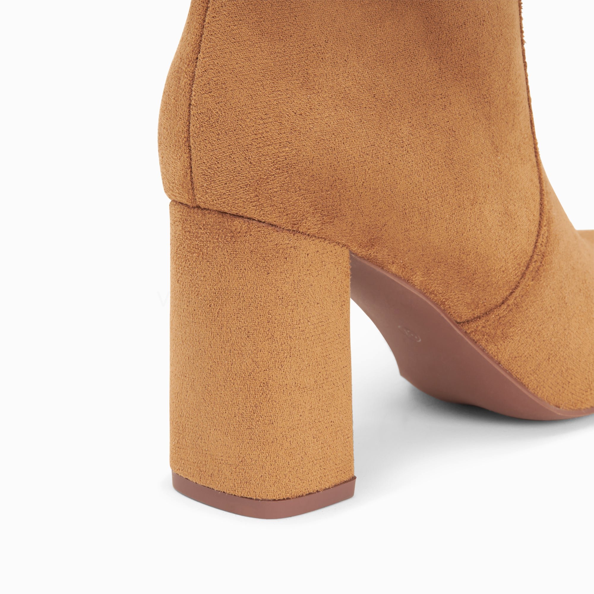 (image for) Bottes Olivia Camel à Talon | Vanessawupromo.Com 608