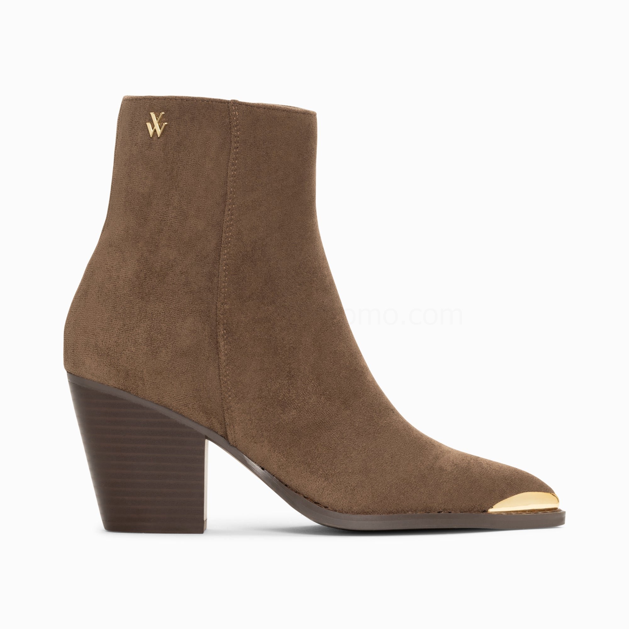 (image for) Bottines Santiags Jenn Taupe à Talon | Vanessawupromo.Com 600