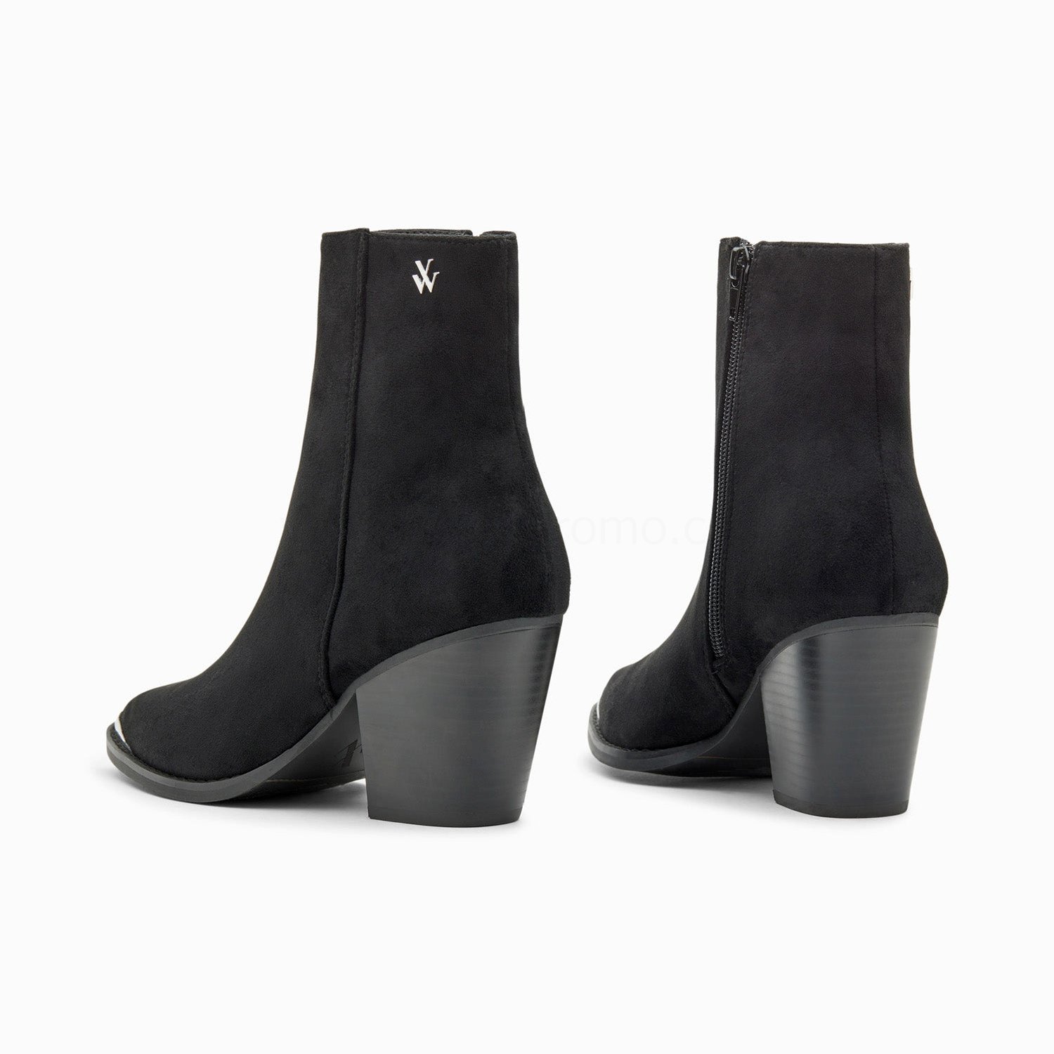 (image for) Bottines Santiags Jenn Noires à Talon | Vanessawupromo.Com 248