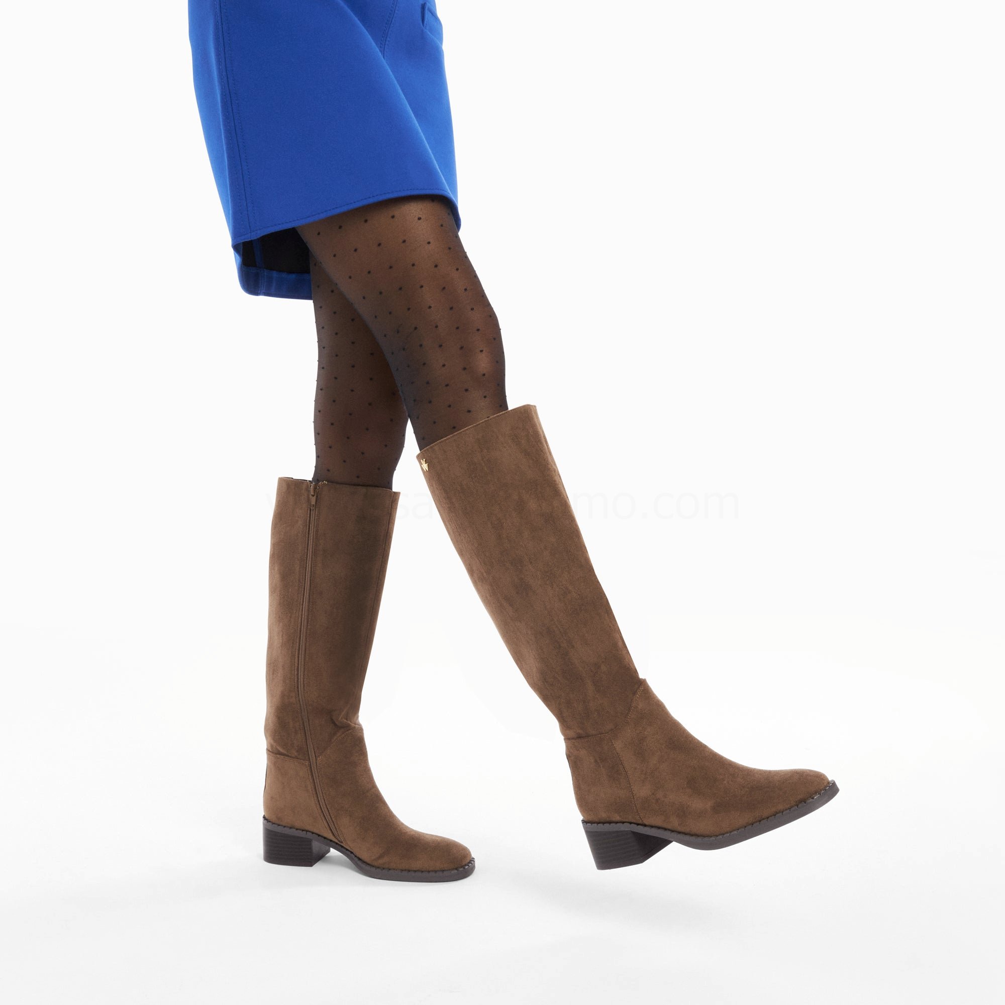 (image for) Bottes Irina Taupe En SuéDine | Vanessawupromo.Com 458