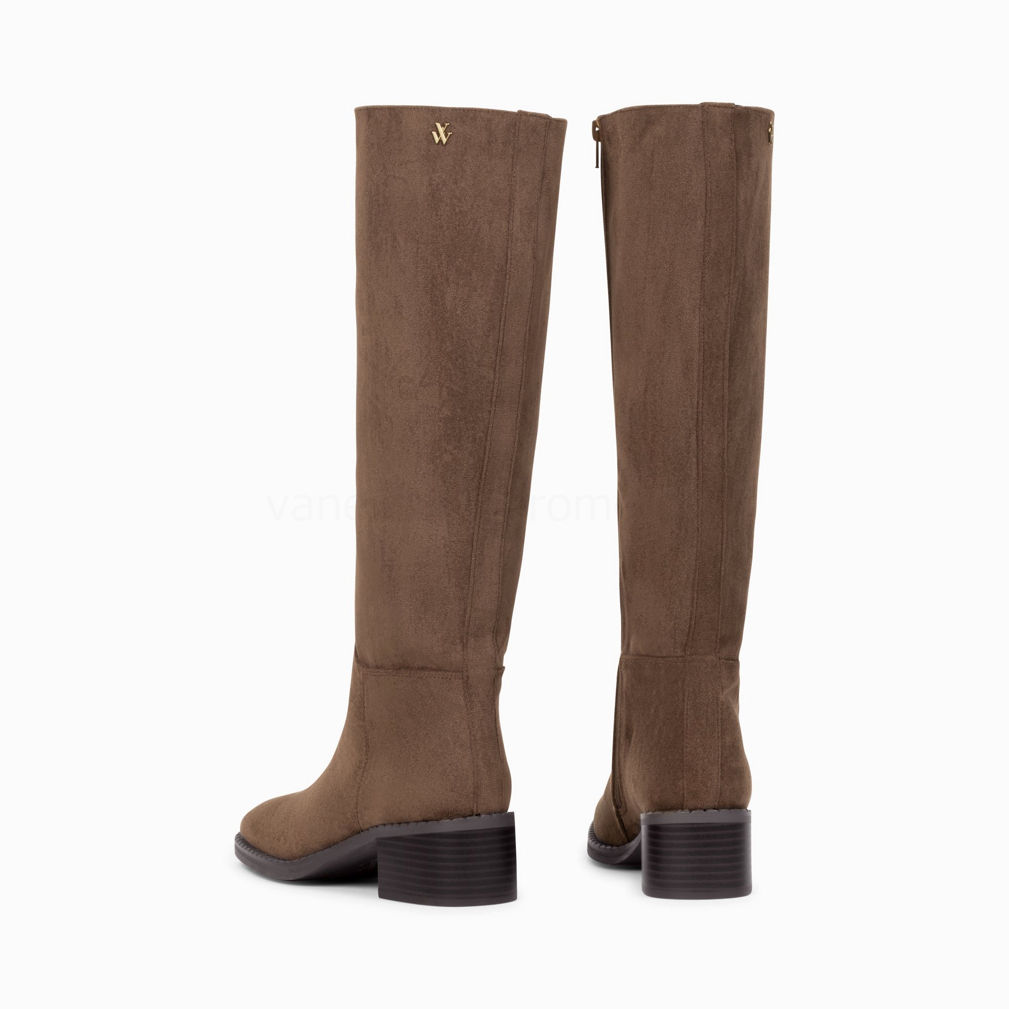 (image for) Bottes Irina Taupe En SuéDine | Vanessawupromo.Com 458