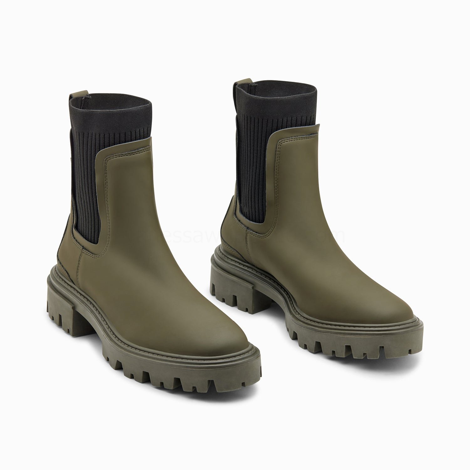 (image for) Bottines De Pluie Coline Kaki | Vanessawupromo.Com 415