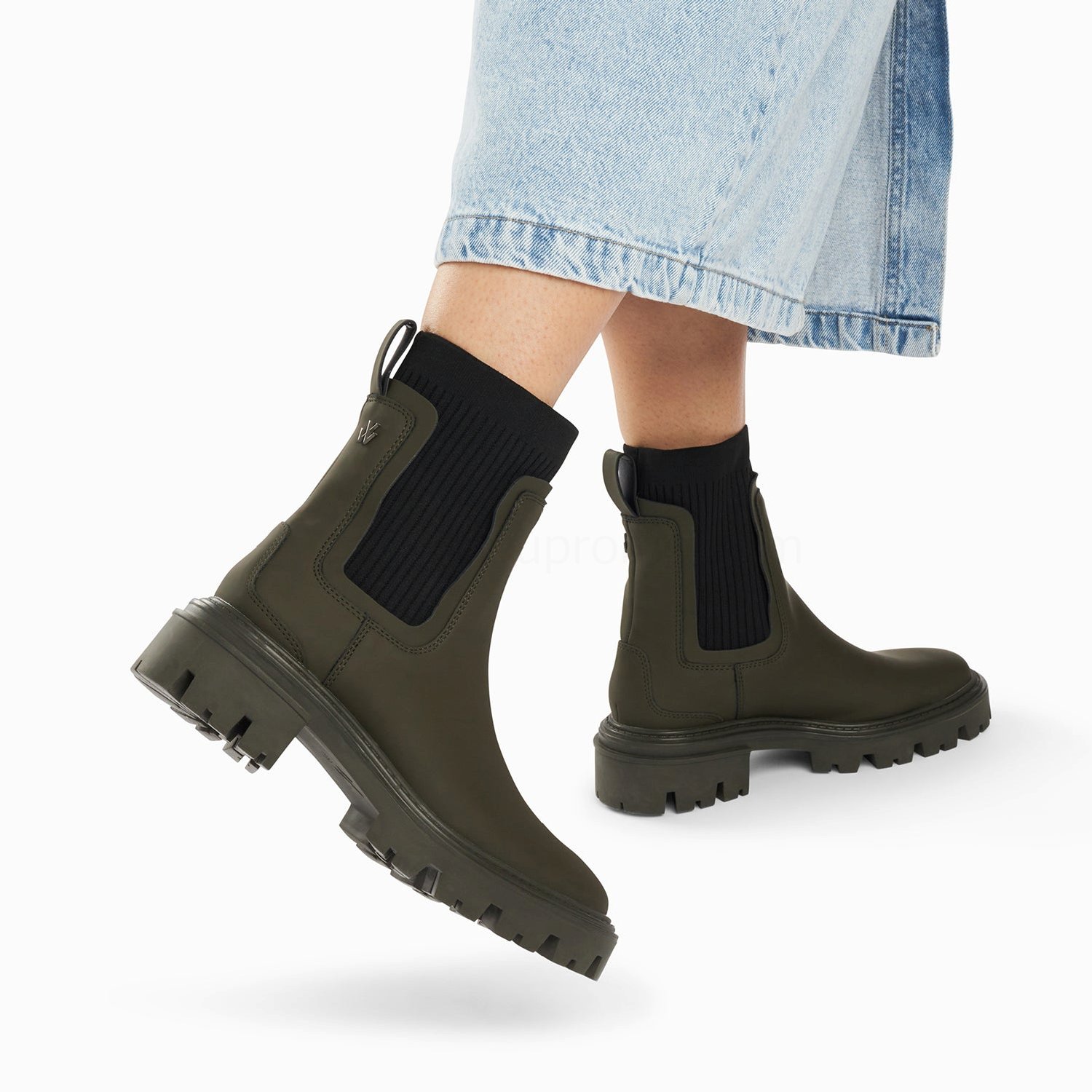 (image for) Bottines De Pluie Coline Kaki | Vanessawupromo.Com 415