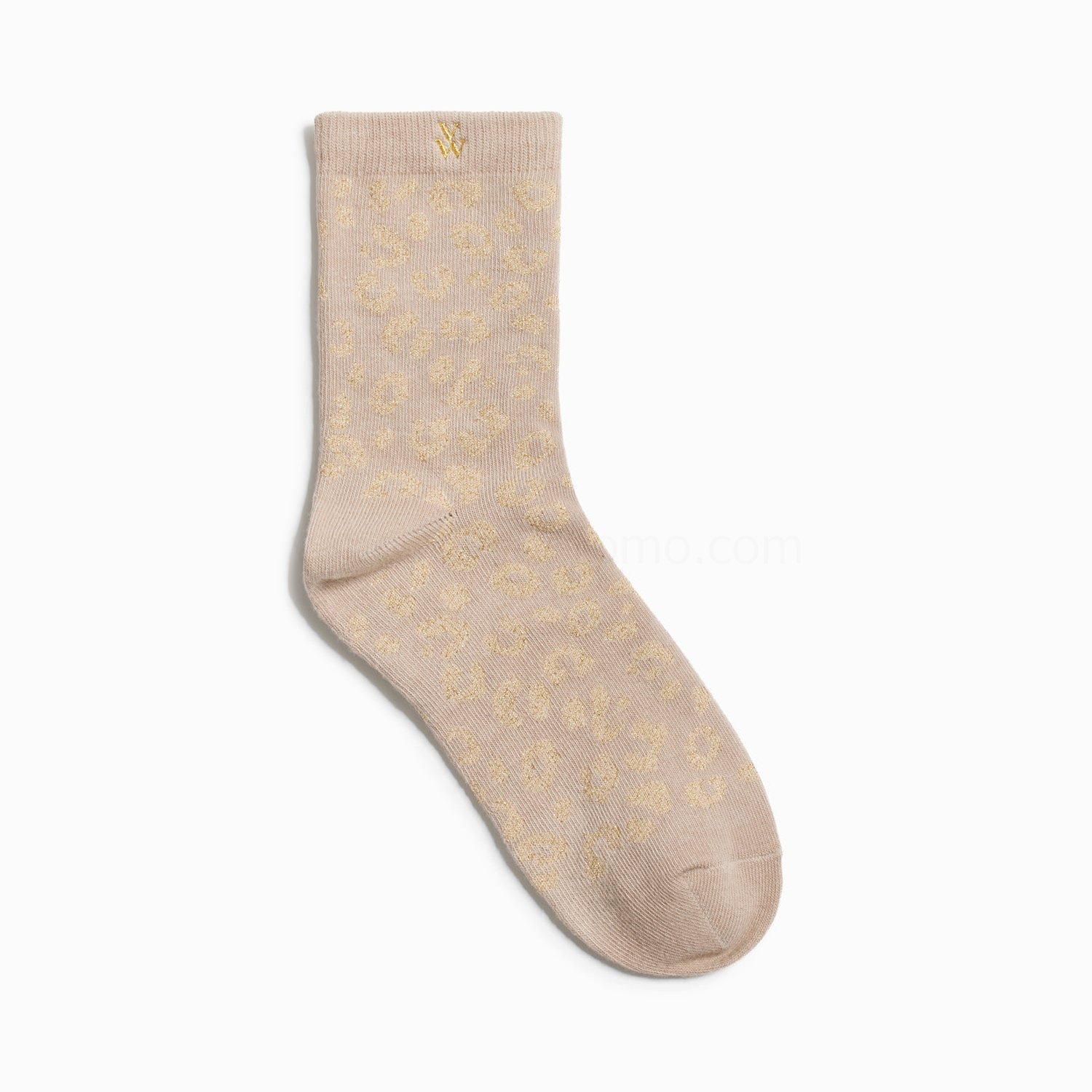 (image for) Chaussettes Tara Beige Et LéOpard Or | Vanessawupromo.Com 05