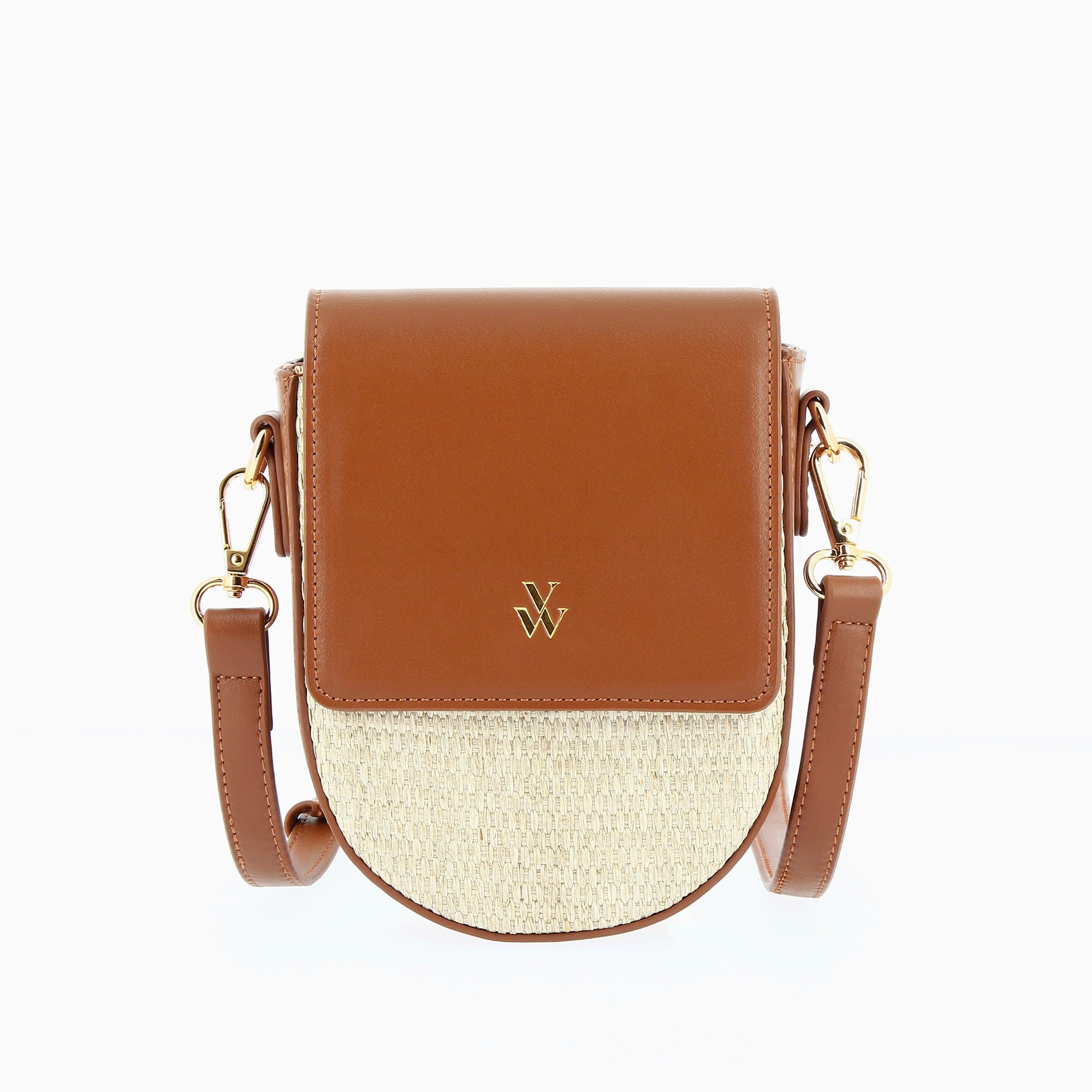 (image for) Petit Sac Armelle Camel Et Beige à BandoulièRe | Vanessawupromo.Com 809