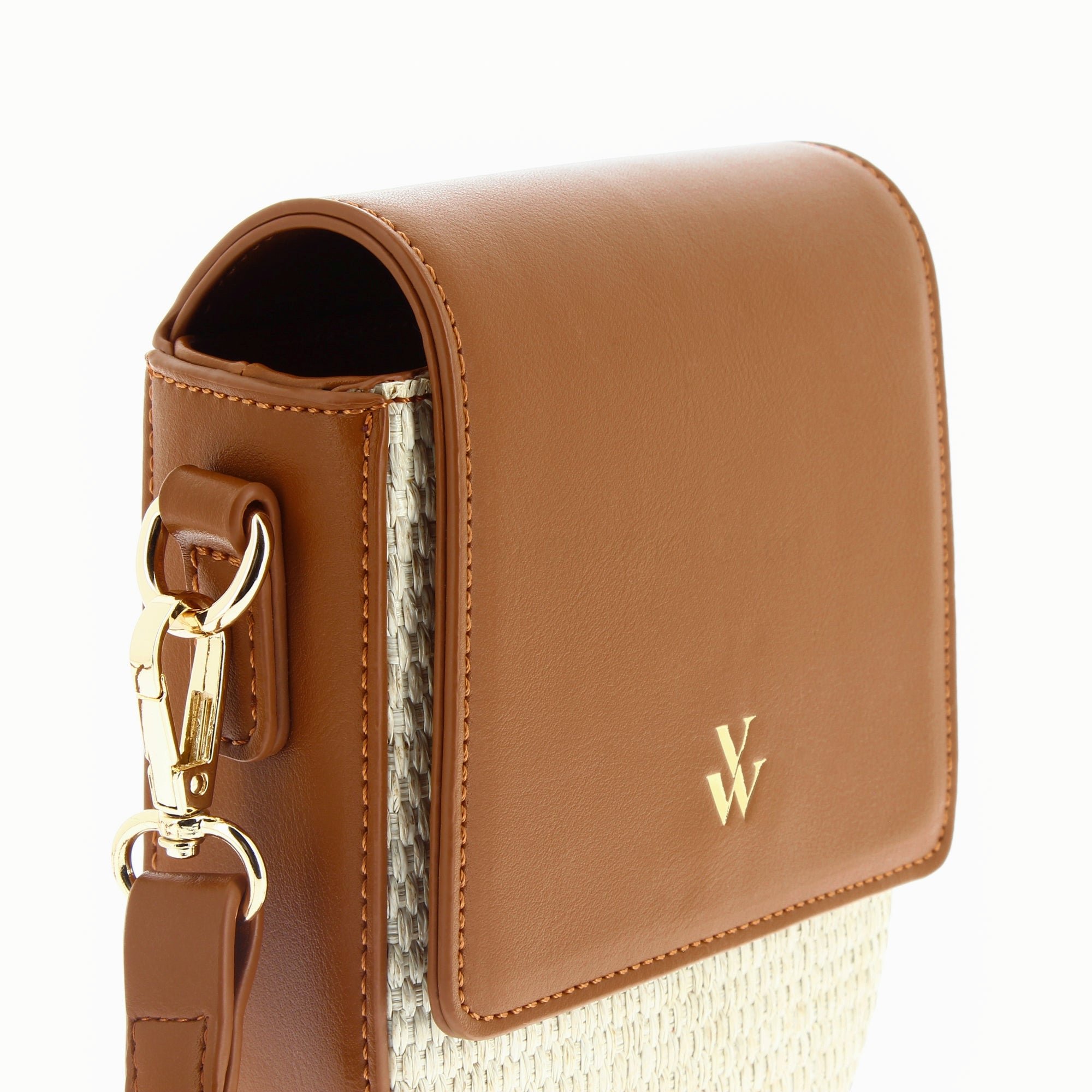 (image for) Petit Sac Armelle Camel Et Beige à BandoulièRe | Vanessawupromo.Com 809