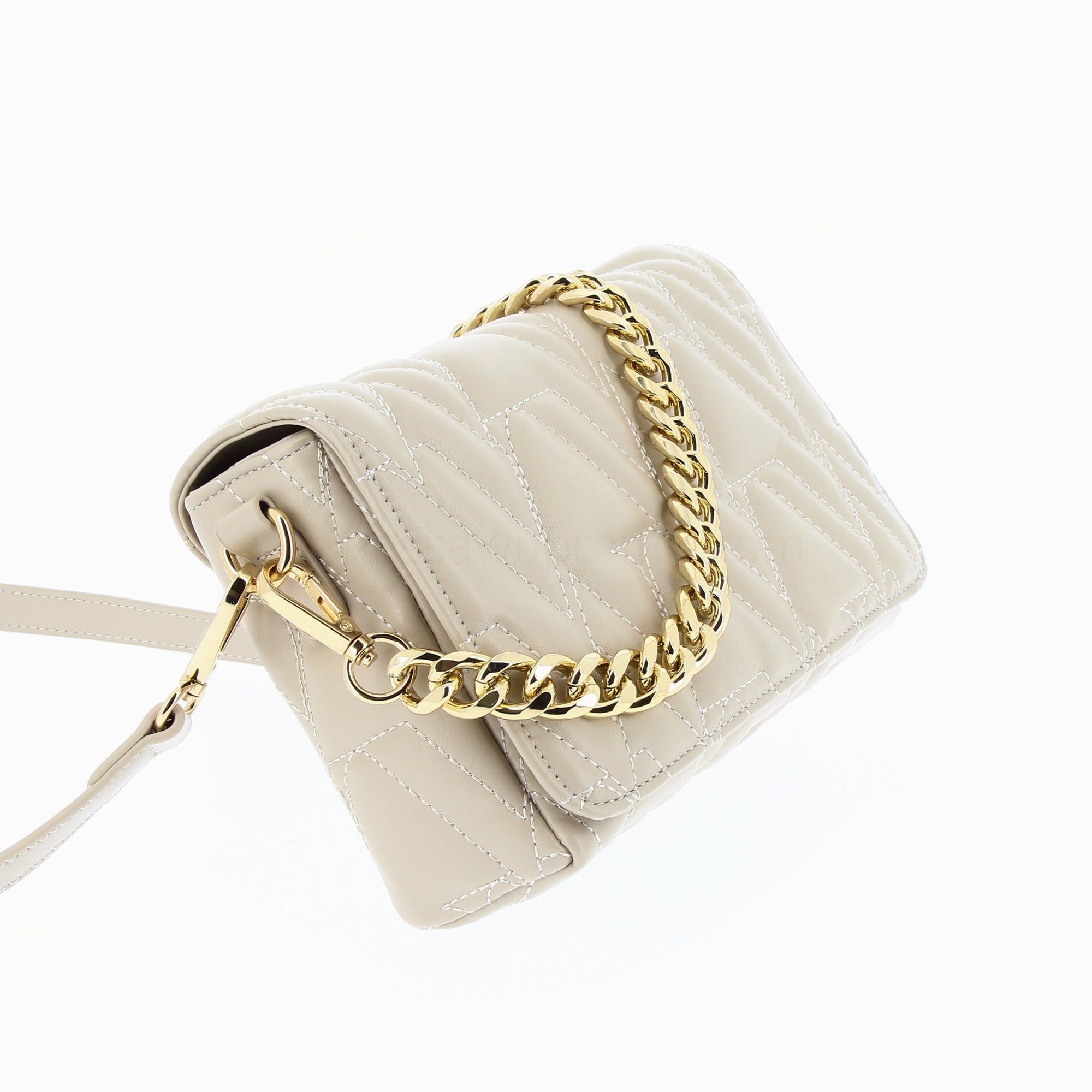 (image for) Sac Matelassé NoëLie Monogrammes Beige | Vanessawupromo.Com 803