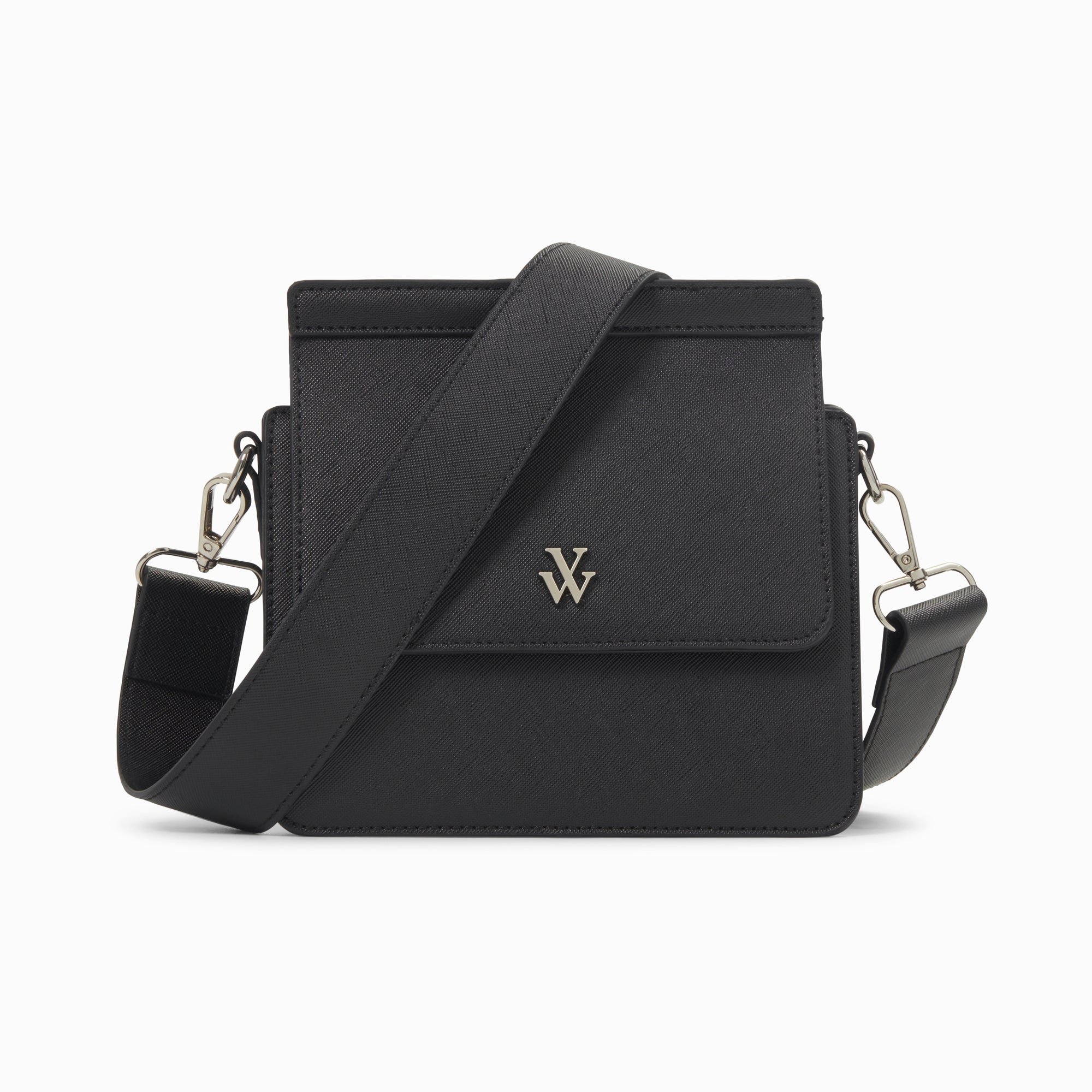 (image for) Mini Sac TrapèZe AuréLie Noir à BandoulièRe | Vanessawupromo.Com 784