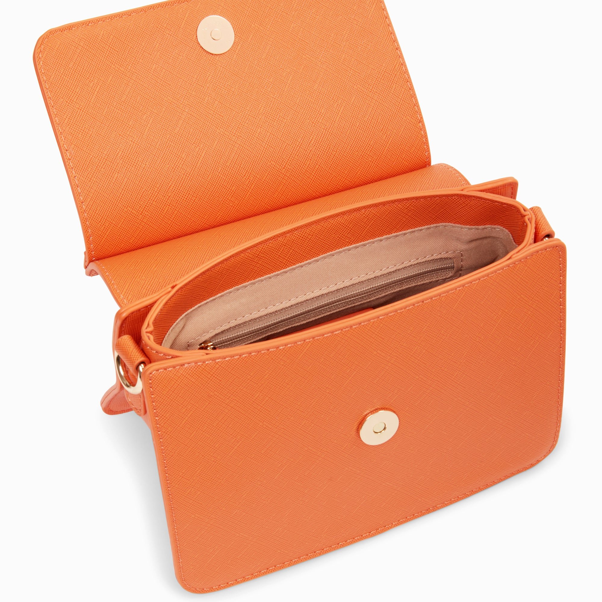 (image for) Mini Sac TrapèZe AuréLie Orange à BandoulièRe | Vanessawupromo.Com 782