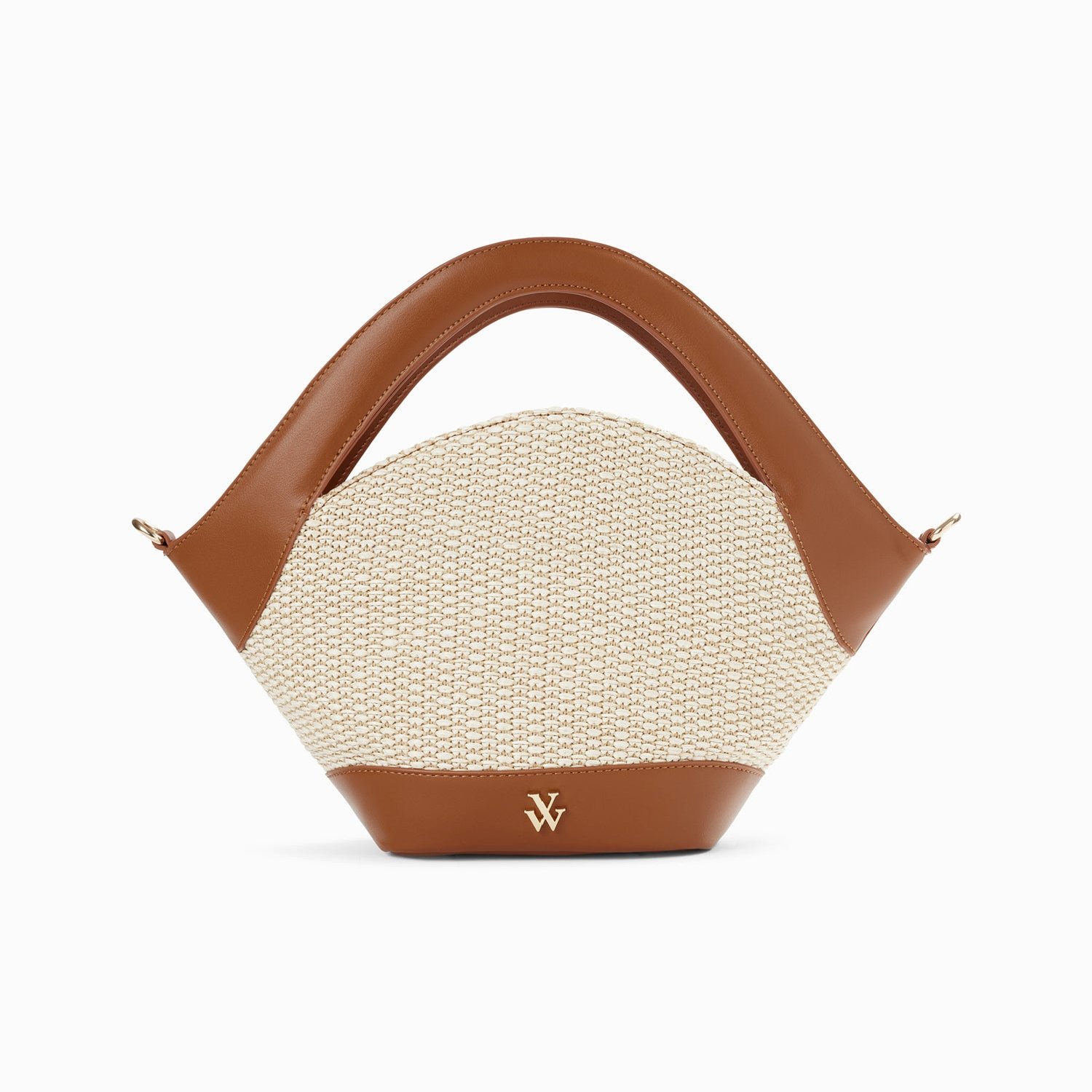 (image for) Petit Sac Panier Juliane Beige Et Camel | Vanessawupromo.Com 13