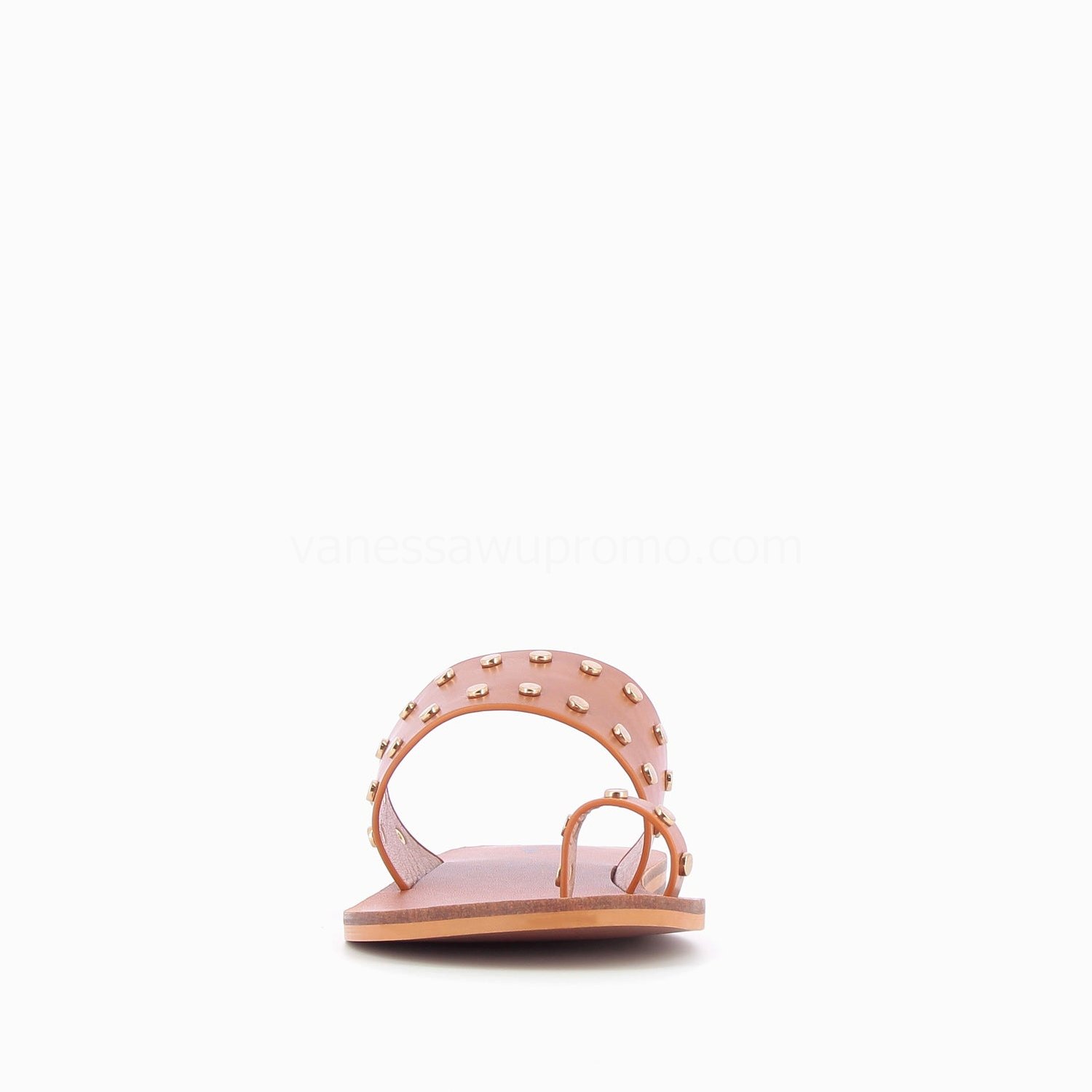 (image for) Mules CloutéEs LaëTicia Camel à Passe-Pouce | Vanessawupromo.Com 504