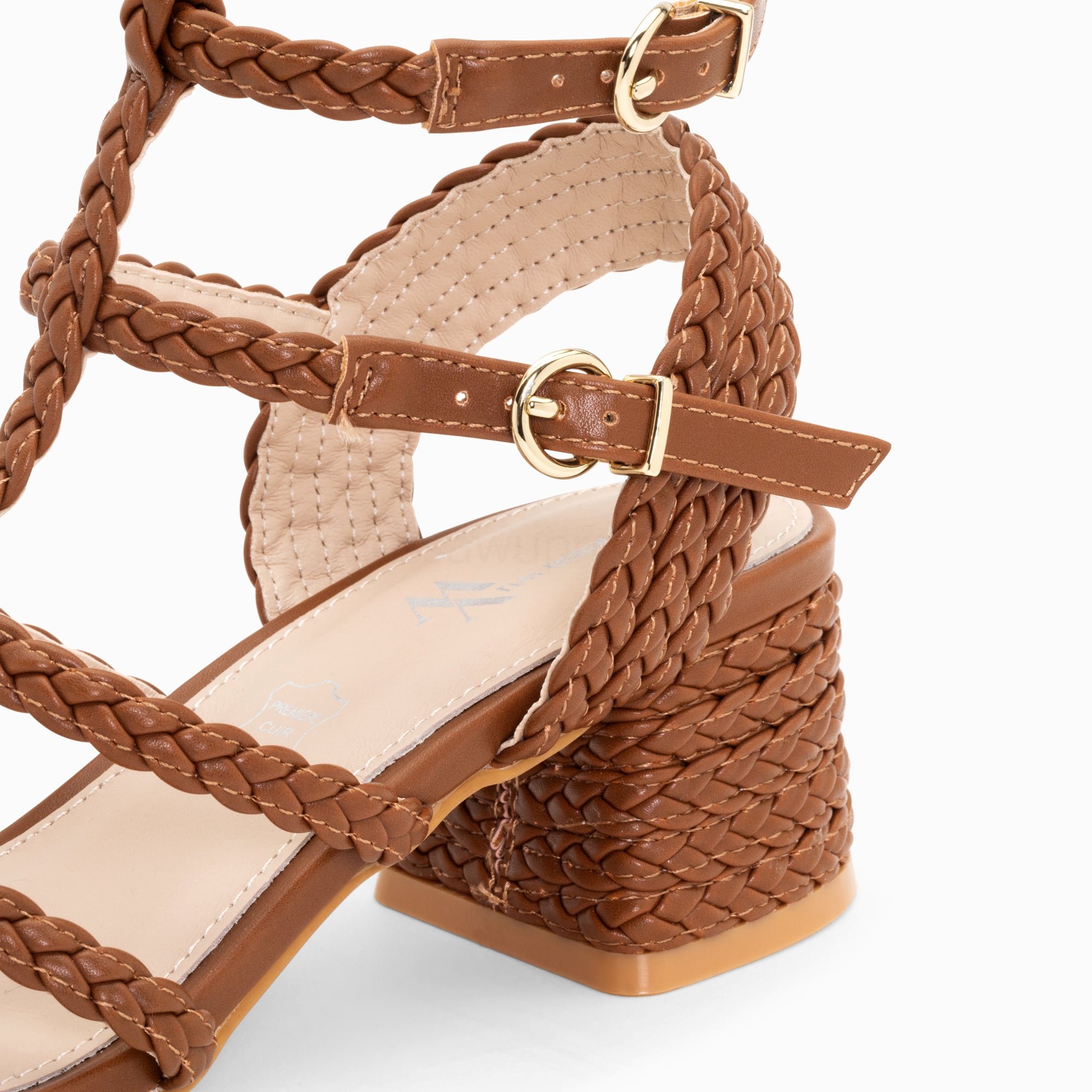 (image for) Sandales à Talon TresséEs Claudia Camel | Vanessawupromo.Com 552