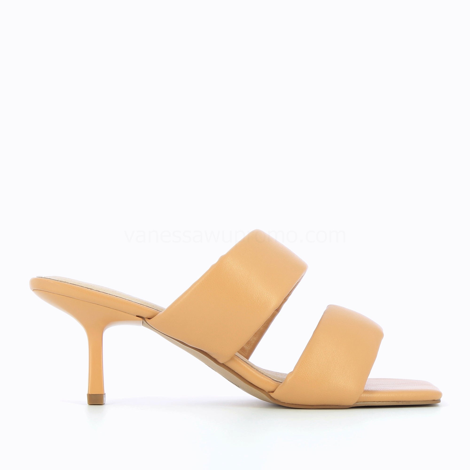 (image for) Mules Elia Nude à Brides RembourréEs | Vanessawupromo.Com 571