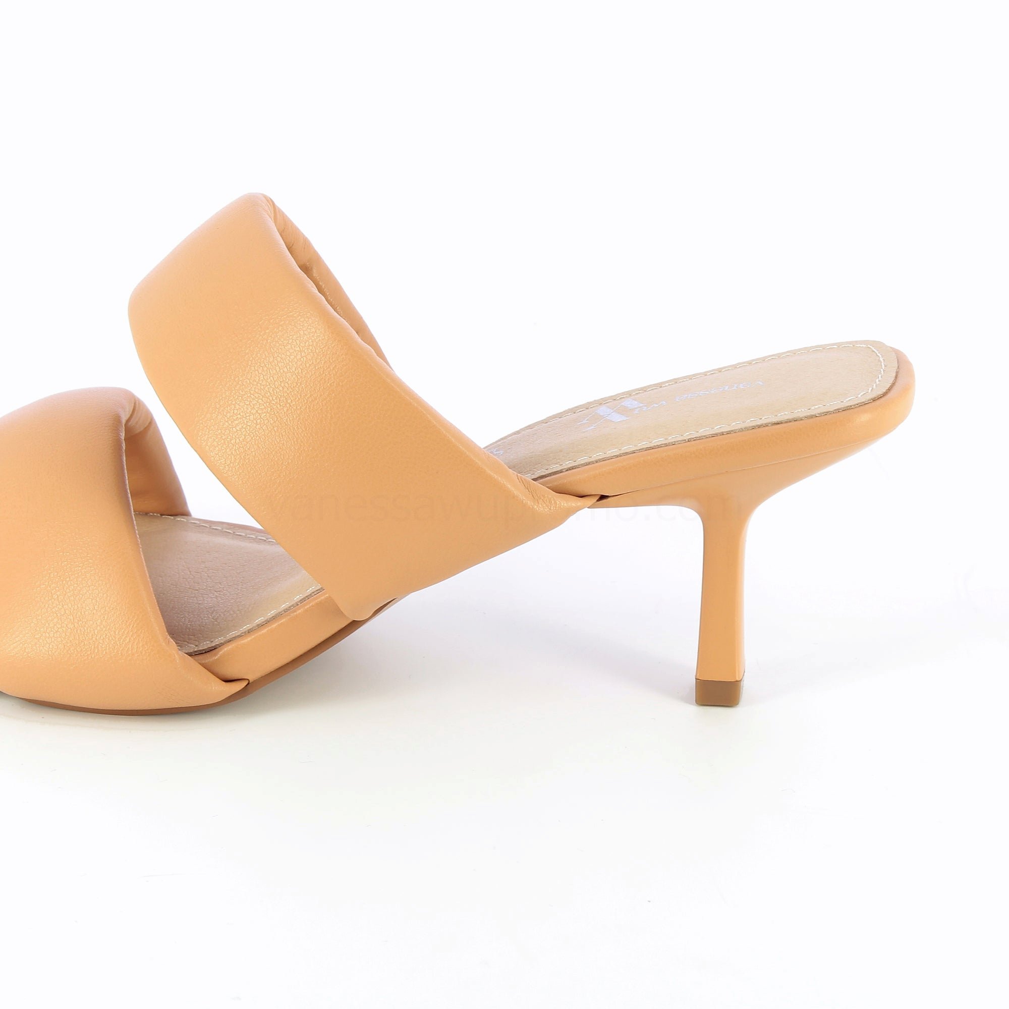 (image for) Mules Elia Nude à Brides RembourréEs | Vanessawupromo.Com 571