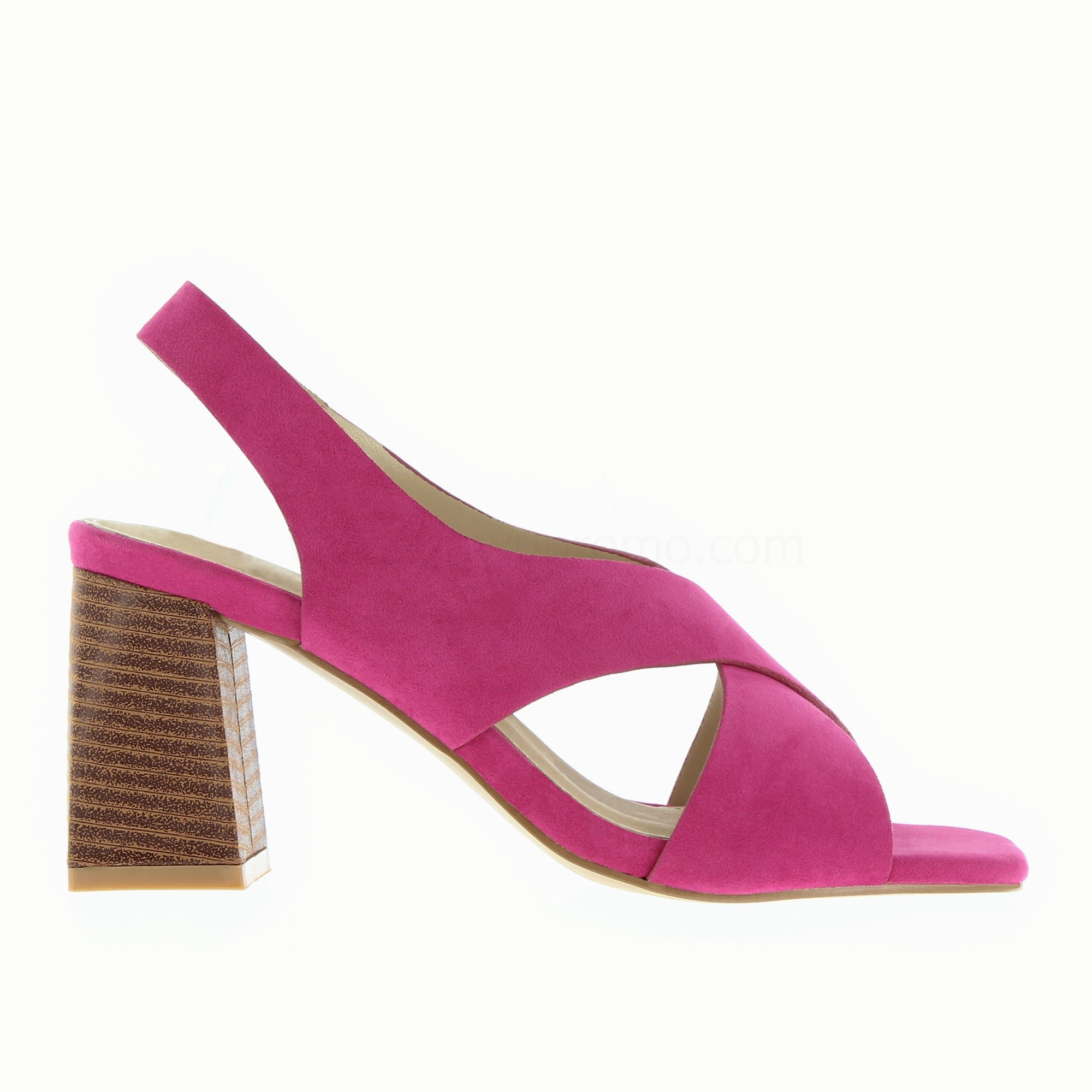 (image for) Sandales Dakota Fuchsia à Brides CroiséEs Et Talon Haut | Vanessawupromo.Com 590