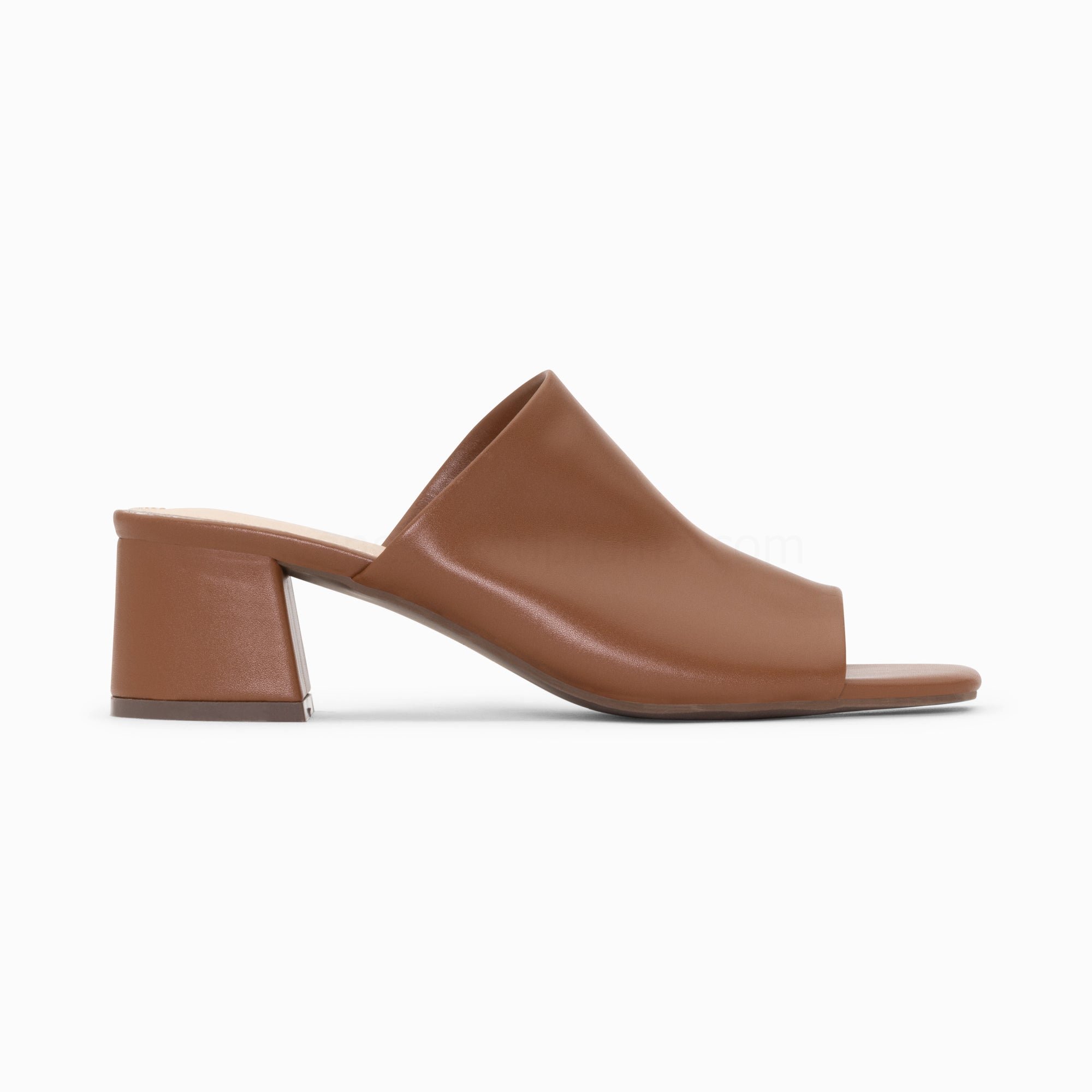 (image for) Mules Peep-Toe HelèNe Camel à Talon | Vanessawupromo.Com 401