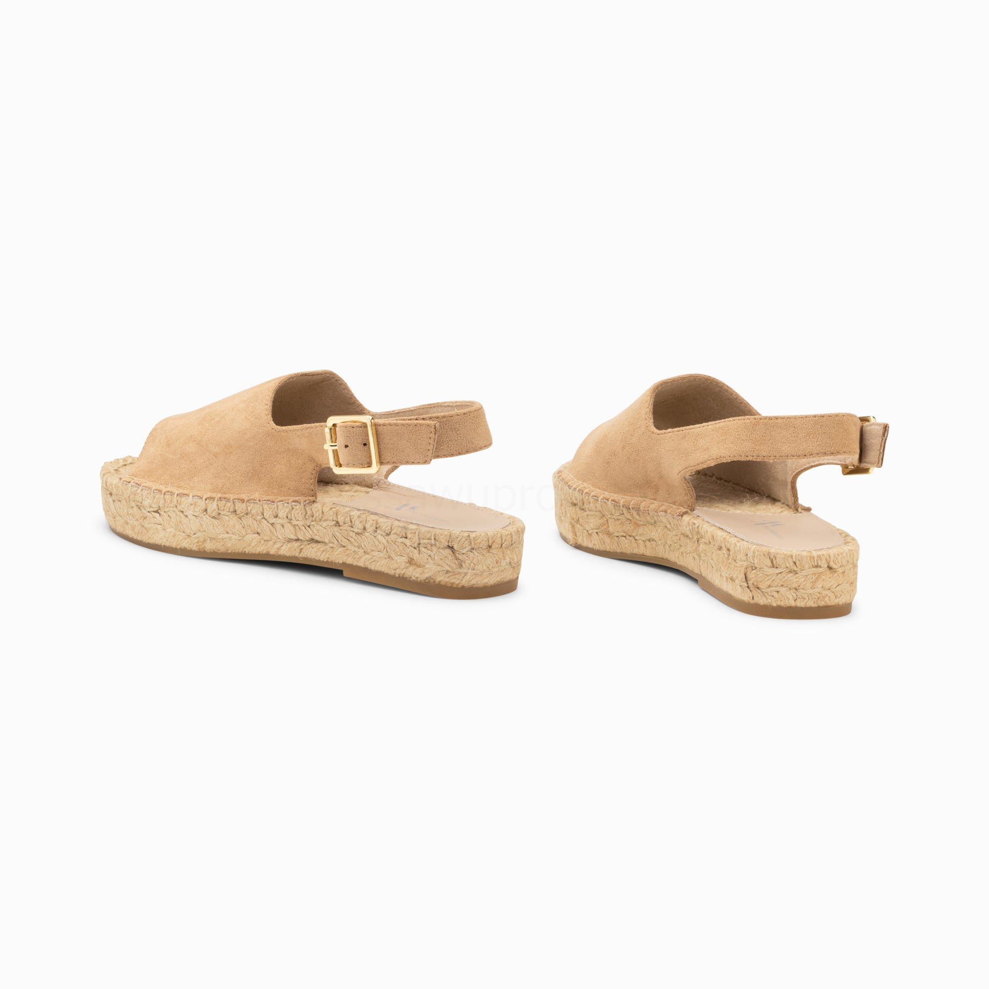 (image for) Sandales Marjolaine Beiges à Semelle Espadrille | Vanessawupromo.Com 330