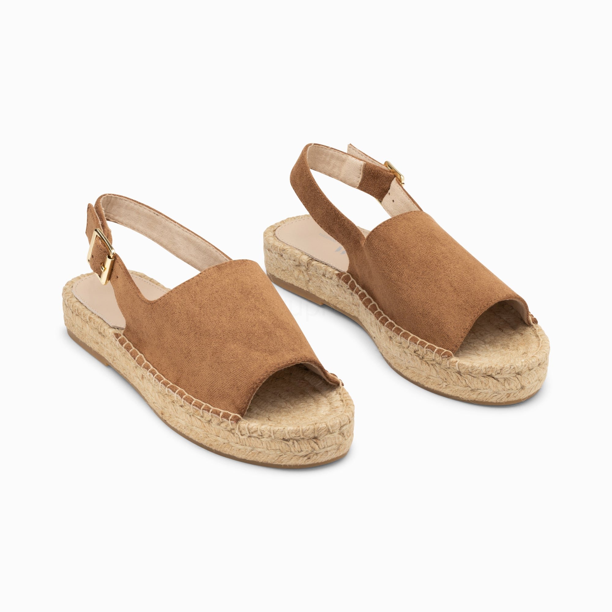 (image for) Sandales Marjolaine Noisette à Semelle Espadrille | Vanessawupromo.Com 264